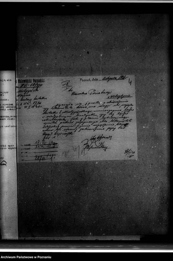 Obraz 9 z jednostki "Zatwierdzenie zakładu przemysłowego tartaku/ Zarząd Dóbr Ign. Mielżyńskiego w Chobienicach powiat wolsztyński"