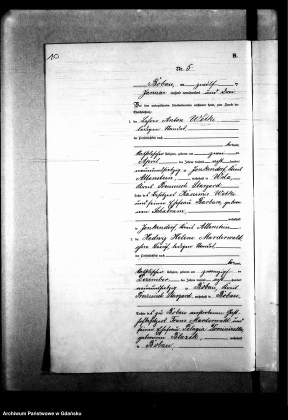 image.from.unit.number "Księga małżeństw"