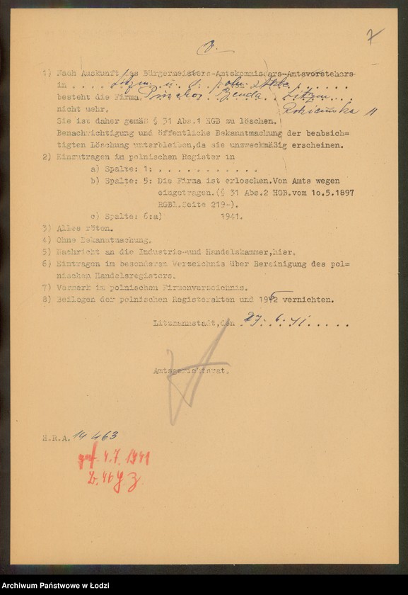 Obraz 9 z jednostki "Pinchos Benda – sklep spożywczy"