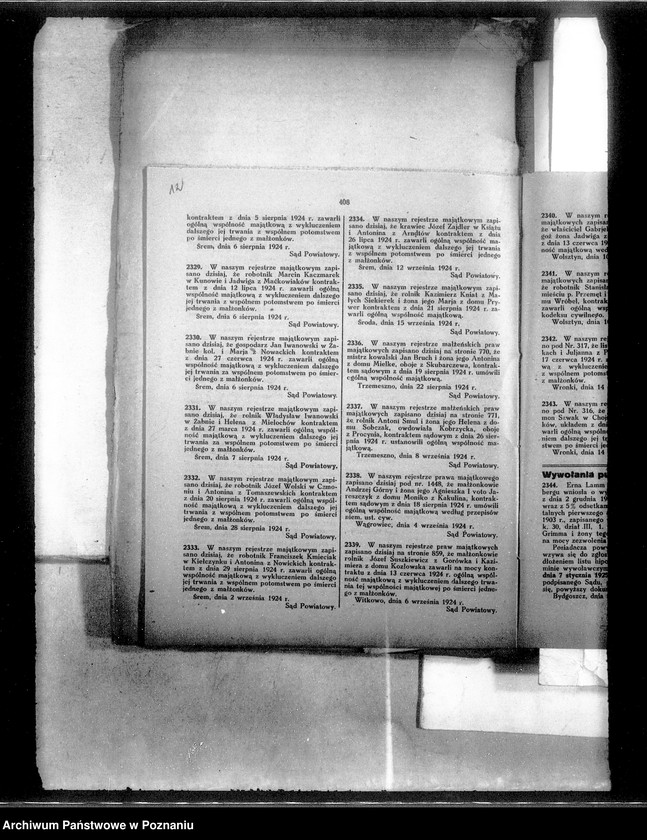 Obraz 16 z jednostki "Die Bildung der Entwaesserungsgenossenschaft Dembicz Kreis Schroda"