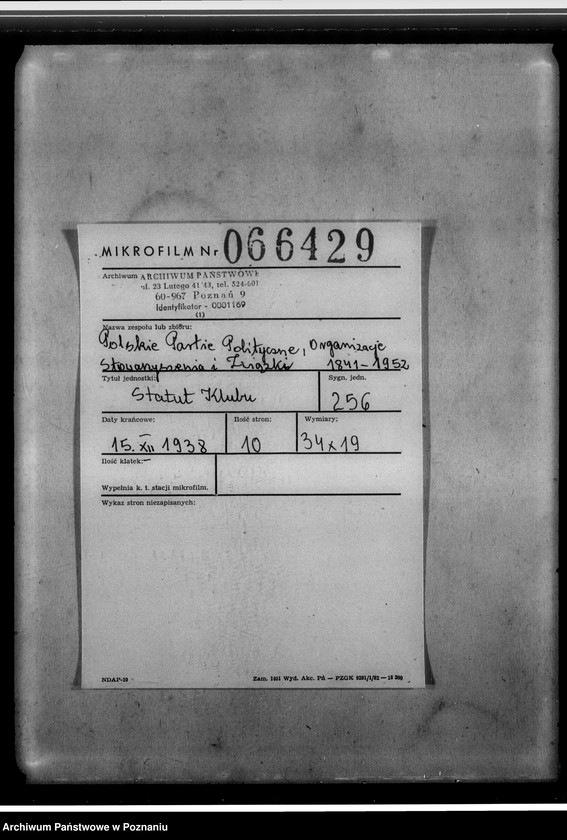 Obraz 2 z jednostki "Statut Klubu"