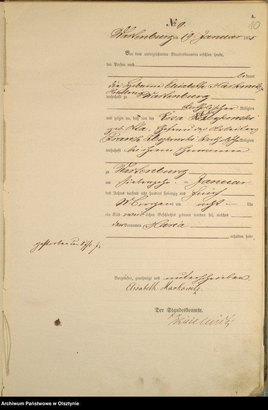 image.from.unit.number "Haupt-Geburts-Register Nr 1 - 199"