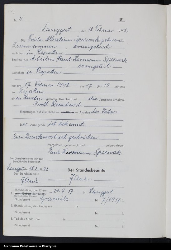 image.from.unit.number "Geburtenbuch/Zweitbuch/ Nr 1 - 18"