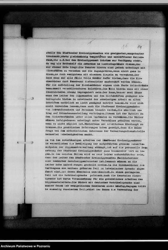 Obraz 20 z jednostki "Kreissippenämter. Allgemeines betreff: Allgemeiner Schriftverkehr"