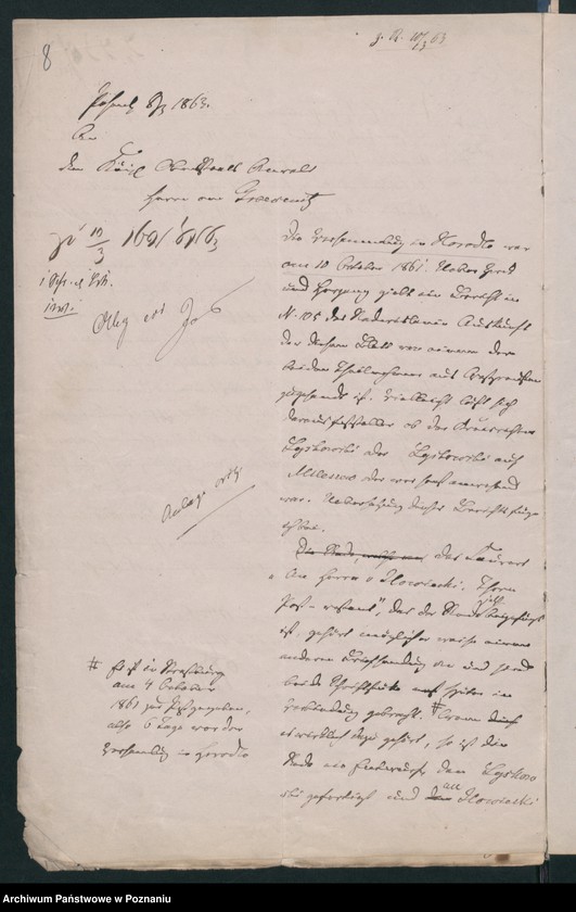 Obraz 11 z jednostki "A. betr. Von Łyskowski, Kreisrichter a.D."