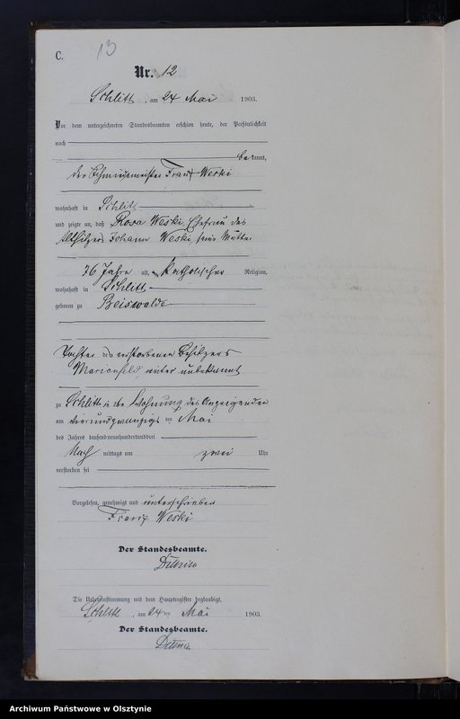 image.from.unit.number "Sterbe-Neben-Register Nr 1 - 31"