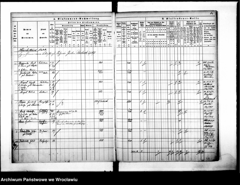 image.from.unit.number "Klassensteuerolle nebst Einkommens Nachweisung"