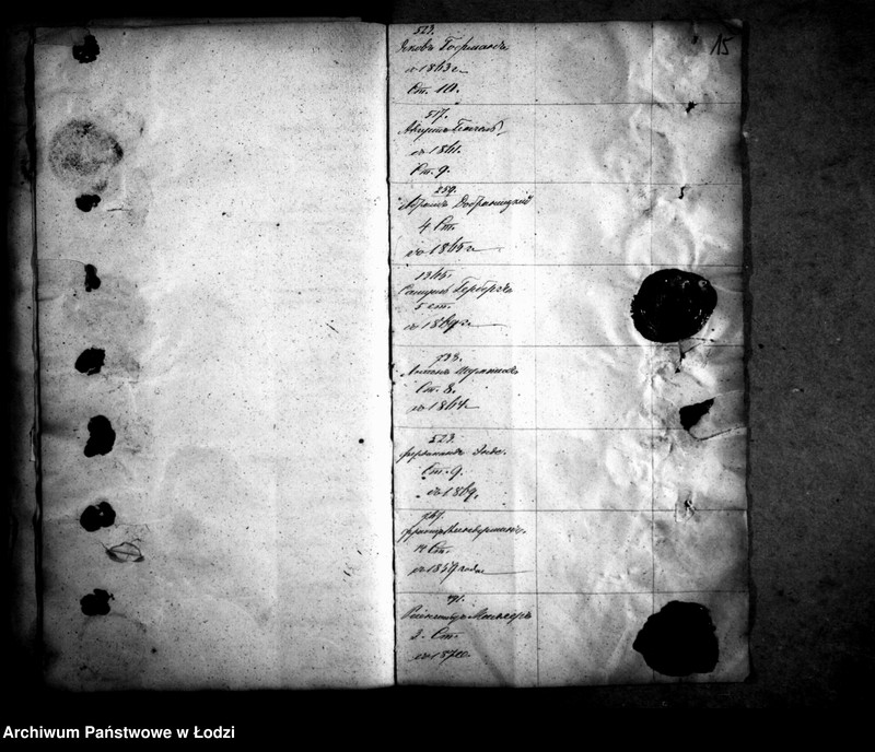 Obraz 19 z jednostki "Akta dotyczące znaków fabrycznych"