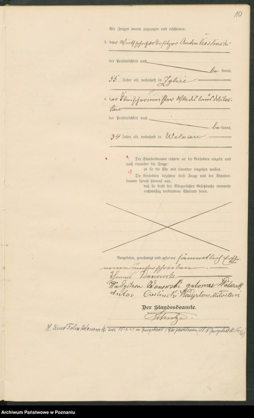 Obraz 13 z jednostki "Heiraths-Haupt-Register"