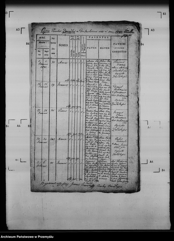 image.from.unit.number "[Kopie ksiąg metrykalnych parafii Zawadka z filią Kamionka (dekanat Jaśliska)]"