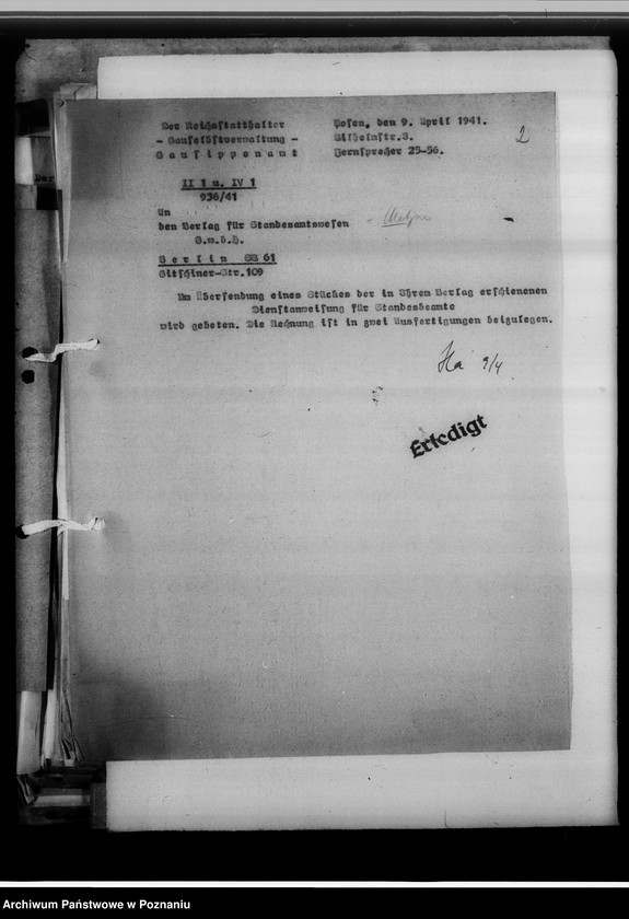 Obraz 6 z jednostki "Bücherei-Beschaffung, M - Z"