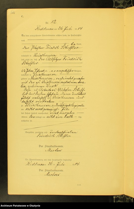 image.from.unit.number "Sterbe-Neben-Register Nr 1 - 25[ Księga zgonów - wtóropis ]"