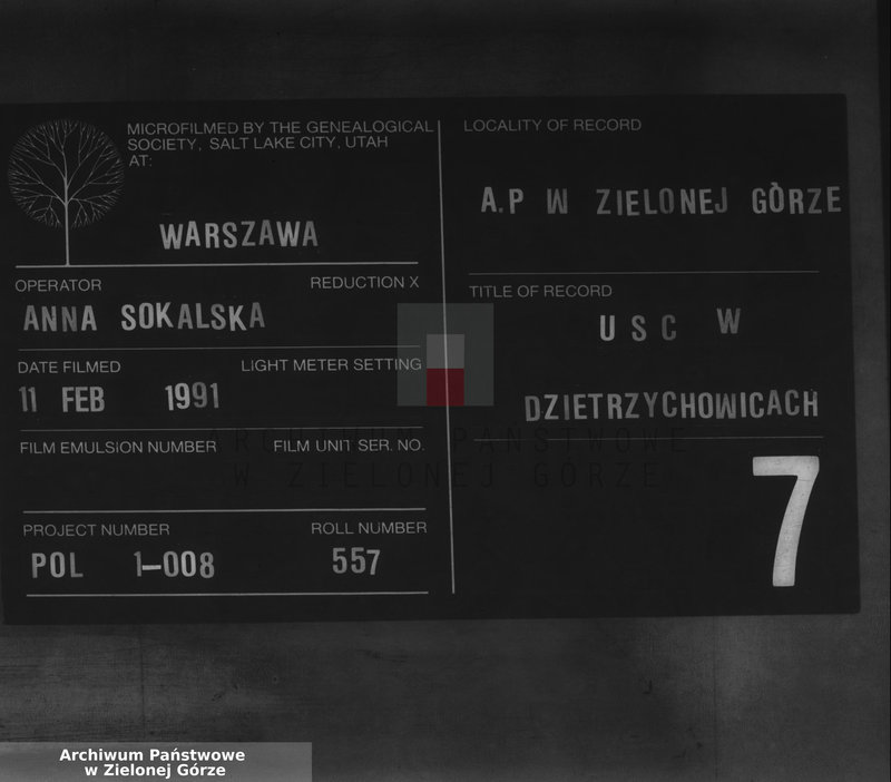 Obraz 1 z jednostki "[Księga aktów urodzeń]"