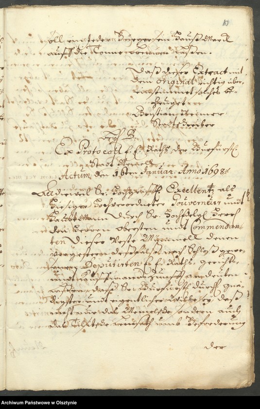 image.from.unit.number "In S. [Sachen] Jacob Popp pt. Daniel Goraiski [ Goreisken] wegen einer Leinsam-Handels"