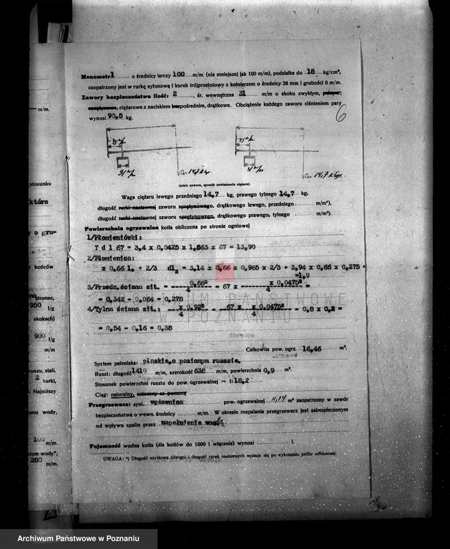 Obraz 9 z jednostki "Młyn parowy w Jasieniu pow. kościański własność M. Klupiec nr woj. kotła 3660"