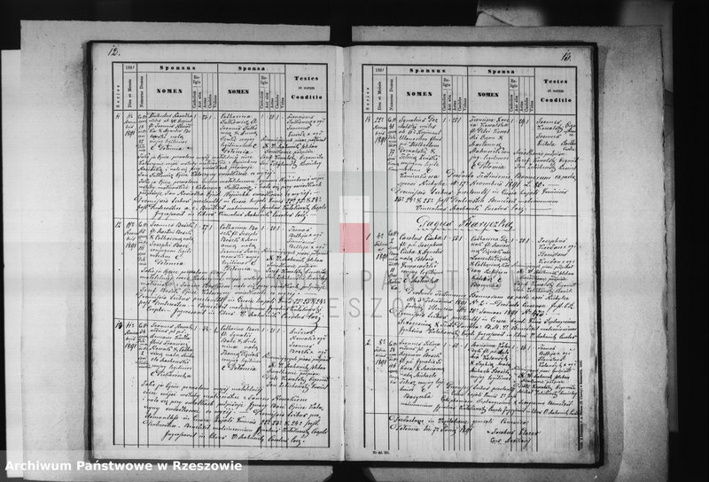 image.from.unit.number "Księga zapowiedzi , małżeństw , urodzeń i zgonów - Połomia, Baryczka, Glinik Charzewski, Glinik Zaborowski, Piekarówka i Wyżne za 1891 rok"