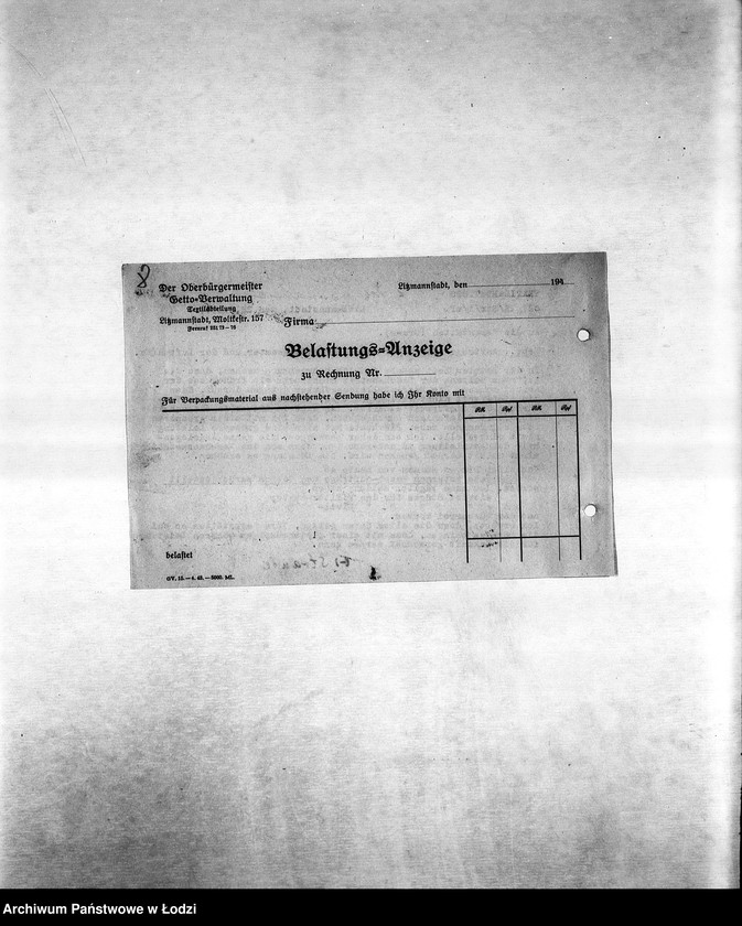 Obraz 11 z jednostki "Arbeitsressort R [Produkcja i zapotrzebowanie materiałów dla resortów pracy]"