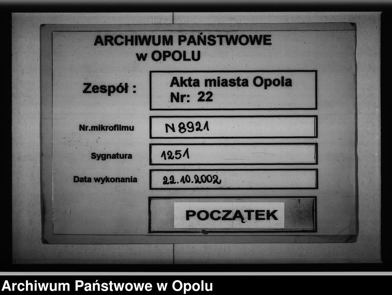 Obraz 1 z jednostki "Acta betreffend die Übergabe der zur Einrichtung des hierortigen Kantonements Lazareths für die Truppen des aufgestellt gewesenen Oder Kordons erforderlich gewesenen Utensilien und deren Verkauf"