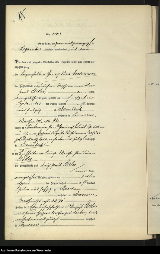 image.from.unit.number "Księga małżeństw Wrocław III 1903 t.5"