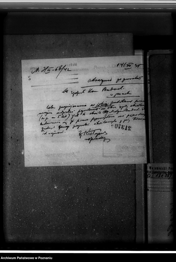 image.from.unit.number "Zatwierdzenie zakładu przemysłowego fabryki przetworów roślinnych Ignacy Pazoła w Poznaniu ul. Kościelna 52"