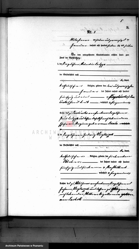 Obraz 6 z jednostki "Księga małżeństw"