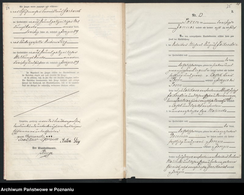 Obraz 15 z jednostki "Księga małżeństw"