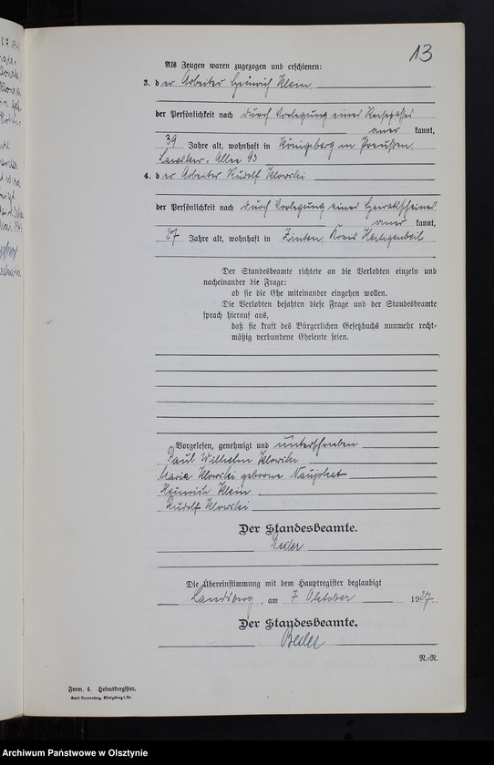 image.from.unit.number "Heiraths-Neben-Register Nr 1 - 9 [ Księga małżeństw- wtóropis ]"