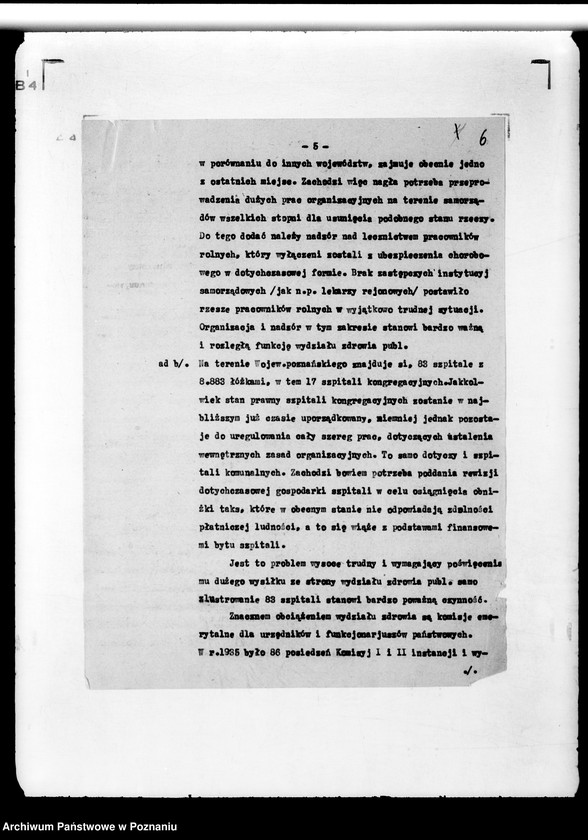 Obraz 9 z jednostki "Sprawy ogólne dotyczące organizacji Urzędu Wojewódzkiego, powiatowych władz administracji ogólnej i innych władz podległych"