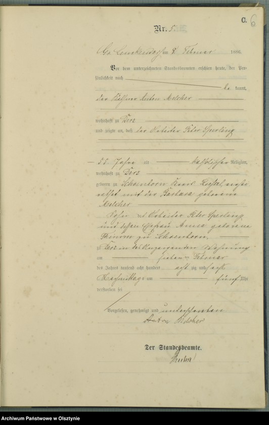 image.from.unit.number "Sterbe-Haupt-Register Nr 1 - 79"