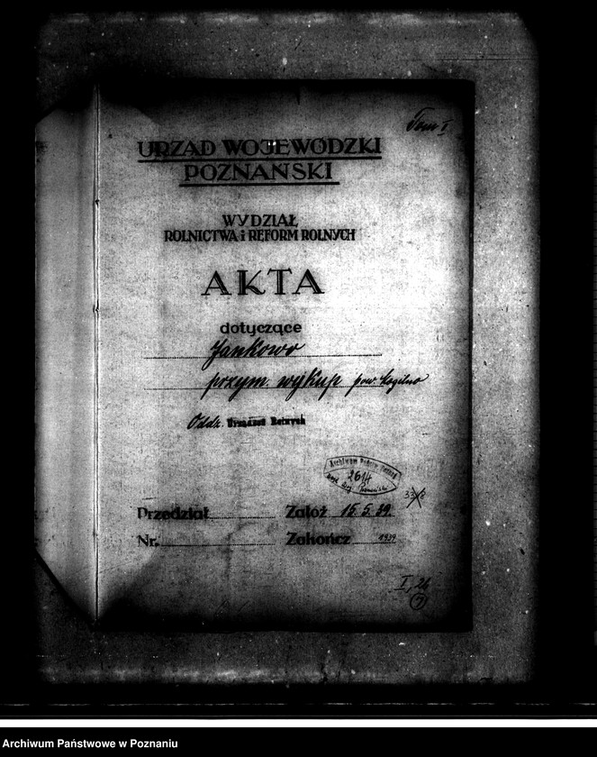 Obraz 4 z jednostki "Majątek Jankowo powiatu mogileńskiego przymusowy wykup"