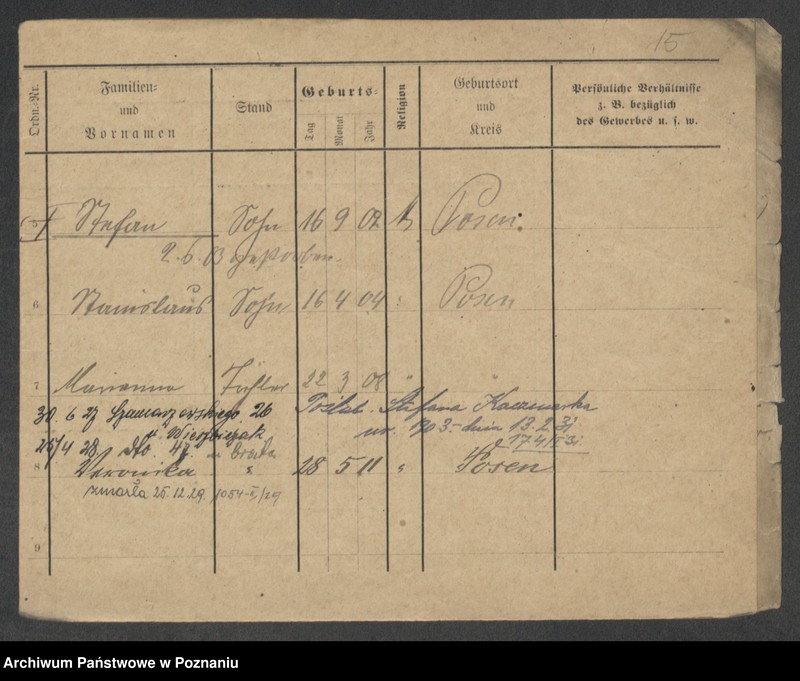 Obraz 17 z jednostki "Marciniak (żonaci i wdowy)"