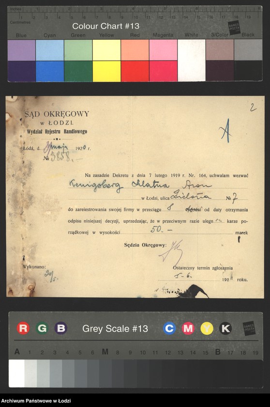 Obraz 4 z jednostki "Szla,a Aron Kenigsberg - sprzedaż manufaktury"