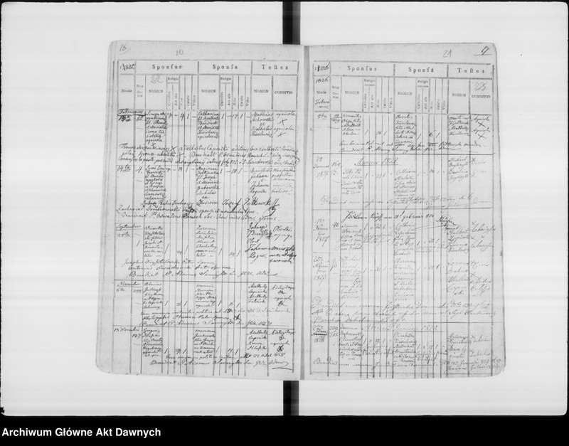 image.from.unit.number "Parafia: Dobrotwór. Dekanat: Busk. Księga metrykalna ślubów dla miasta Dobrotwór i wsi Zawonie 1788-1876, wsi: Sielec Bieńków 1786-1887, Chołojów i Niestanice 1787-1887. Tom I."