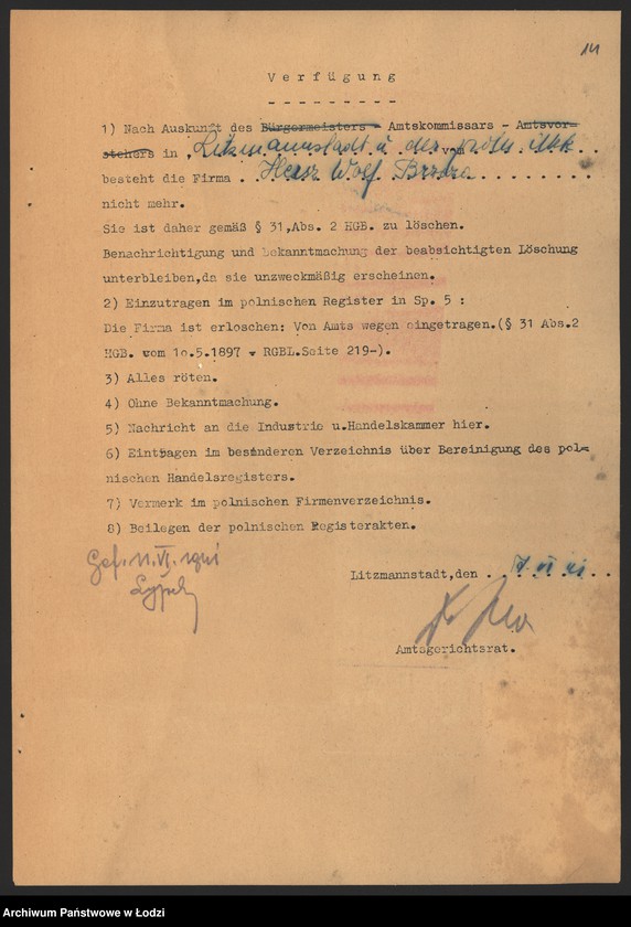 Obraz 16 z jednostki "„Hersz Wolf Brzoza” - sprzedaż manufaktury"