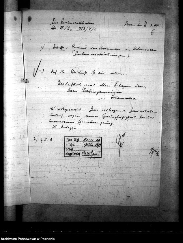 Obraz 10 z jednostki "Neubau der zerstöten Gebäude - Konin, Gnesen, Janowitz"