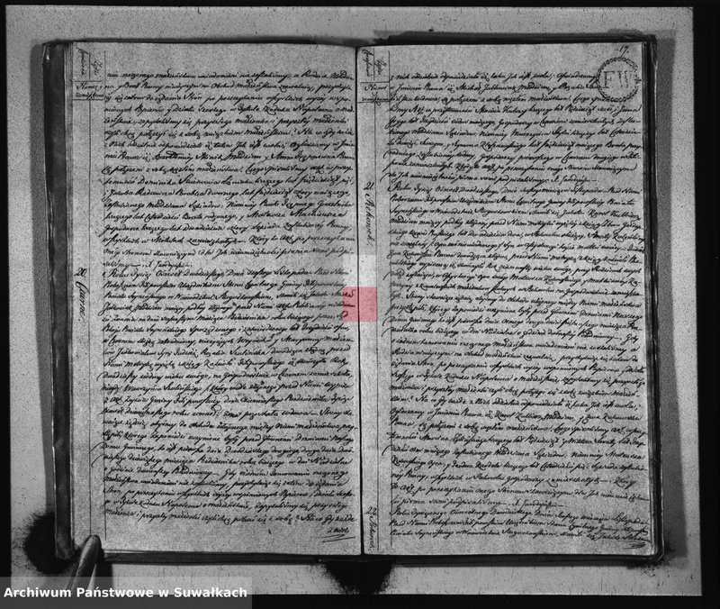 image.from.unit.number "Akta Zaślubienia Gminy Filipowskiey od Dnia 1 Stycznia do d. 31 Grudnia 1820 r."