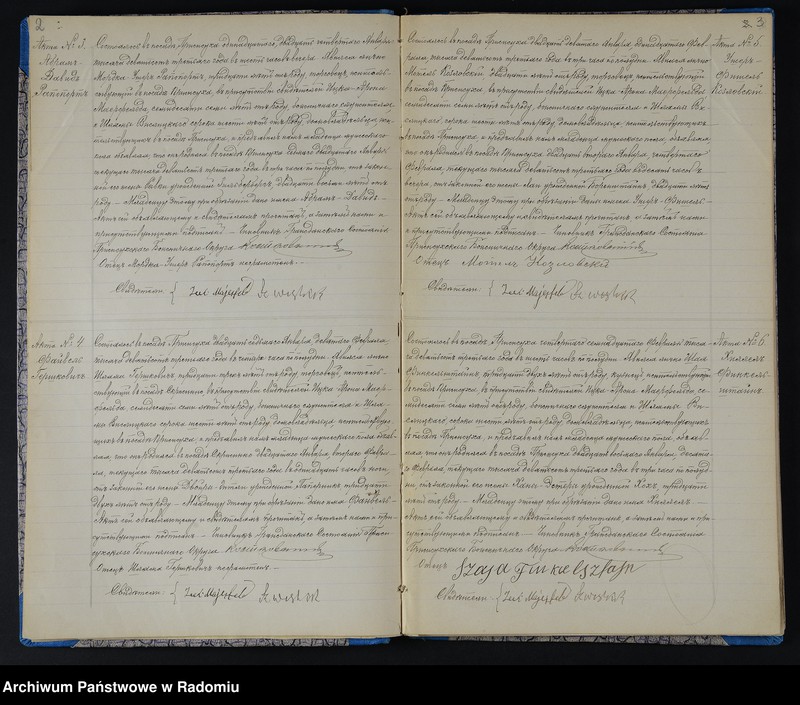 image.from.unit.number "[Duplikat akt urodzonych, zaślubionych i zmarłych Okręgu Bóżniczego Przysucha za 1903 r.]"