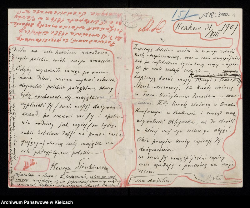image.from.unit.number "Akta Stanisława Colonna-Walewskiego notariusza w Kielcach Nr 4 - 1292"