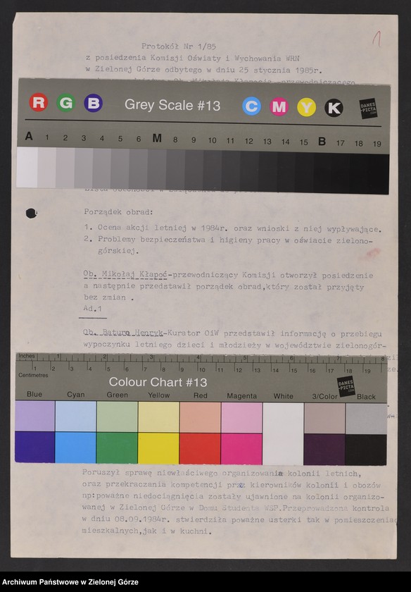 image.from.unit.number "Protokóły z posiedzeń Komisji Wychowania i Oświaty Wojewódzkiej Rady Narodowej w Zielonej Górze"