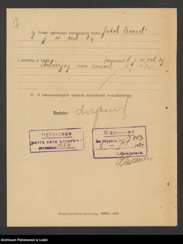 Obraz 9 z jednostki "Jakób Frencel – sprzedaż mebli tapicerskich"