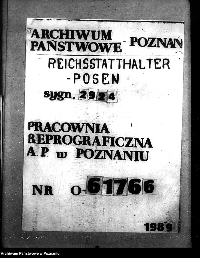 Obraz 1 z jednostki "Unterbringung der Motorisierten Gendarmerie Bereitschaft - Pabianice"