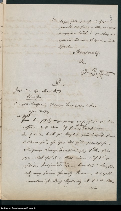 Obraz 7 z jednostki "A. betr. den österreichischen Untertan Seweryn von Trembicki"