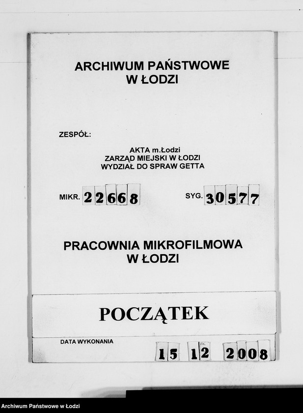 Obraz 1 z jednostki "Schenker u.Co [rachunki za dostawy towarów do Getta]"