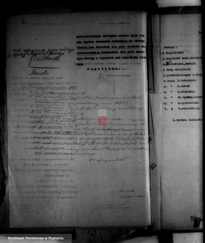 Obraz 6 z jednostki "Członkowie magistratu miasta Kożmina"