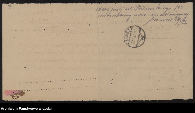 Obraz 9 z jednostki "Samuel Herman Cukier- Biuro Agneturowo-Handlowe"