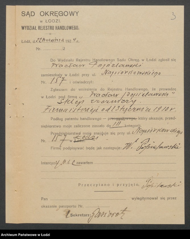 Obraz 5 z jednostki "Popielawski Wacław – sklep rzeźniczy"