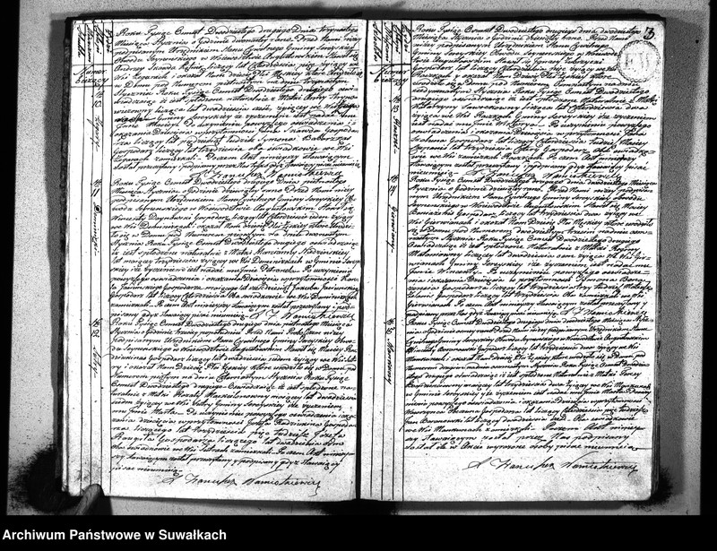 image.from.unit.number "Akta urzędnika stanu cywilnego gminy i parafij sereyskiey urodzonych od dnia 1-go stycznia 1822 do ostatniego miesiąca grudnia r.b. w Serejach"