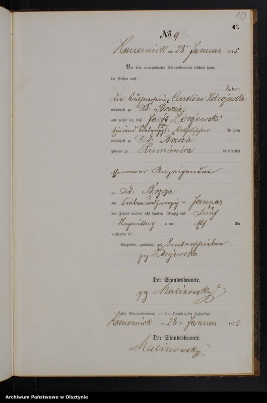 image.from.unit.number "Sterbe-Neben-Register Tom I,Nr 1 - 62"