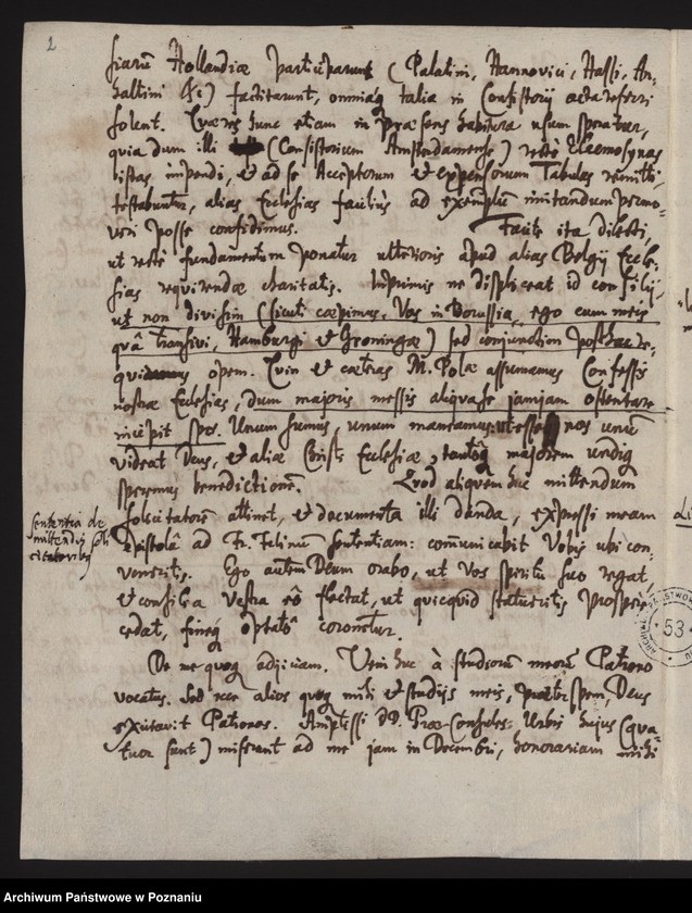 Obraz 5 z kolekcji "Dokumenty z Archiwum Państwowego w Poznaniu na Listach UNESCO111"