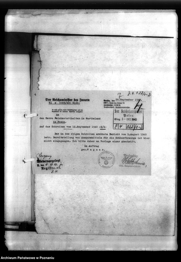 Obraz 12 z jednostki "Budżety Zentrale für die Gräber der ermordeten Volksdentuken"